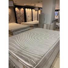 Karmen Halı Karmen Halı Karmen Halı H01892 Cizgili Salon Halısı ( 160X230) -Bej