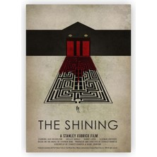 Zinbooz The Shining Cinnet Filmi Ahşap Poster 20 x 29 cm