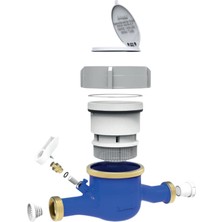 Klepsan 3/4 190 mm Aqua Soğuk Su Sayacı