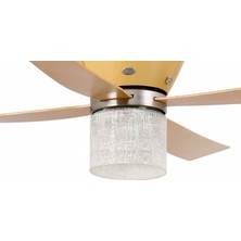 Hunter Valhalla Blonde Beech - 142 Cm. Aydınlatmalı ve Uzaktan Kumandalı Tavan Vantilatörü