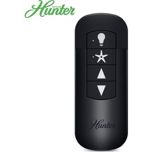 Hunter Avalon Beyaz - 158 Cm. Bez Kanatlı Aydınlatmalı ve Uzaktan Kumandalı  Tavan Vantilatörü