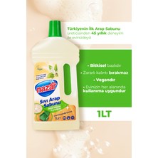 Nazar Sıvı Arap Sabunu - %100 Doğal ve Güçlü Temizlik, Portakal Çiçeği Kokulu Sıvı Arap Sabunu 1000 ml.