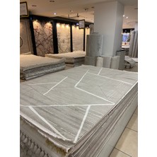Karmen Halı Karmen Halı Karmen Halı H01894 Cizgili Salon Halısı ( 160X230) -Bej