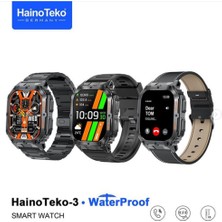 MerciTech Haino Teko-3 Waterproof Amoled Ekran Su Geçirmez 3 Kordonlu Erkek Akıllı Saat