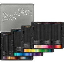 Faber-Castell Faber Castell Black Edition Kuru Boya Seti 100 Renk Metal Kutu