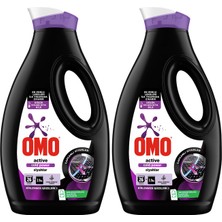 Omo Sıvı Çamaşır Deterjanı Siyah Giysiler Için 1690 ml X2