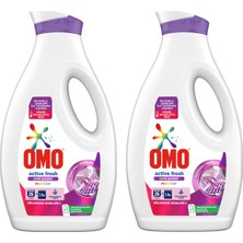 Omo Sıvı Çamaşır Deterjanı Renkli Çamaşırlar İçin Leke Çıkarıcı 1690 ml x2