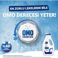 Omo Active Oxygen Etkisi Sıvı Çamaşır Deterjanı Beyazlar İçin Leke Çıkarıcı 1690 ml x3