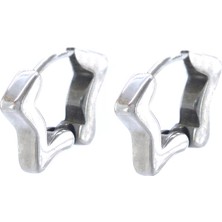 Ferizz 316L Çelik Yıldız Model Küpe UNK-576