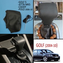 Golf 5 Otomatik Vites Deri Kılıf - Golf 6 Vites Topuzu Deri Kaplama