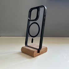 Luxury Aksesuar Apple iPhone 15 Plus Kamera Lens Korumalı Standlı Premium Kılıf