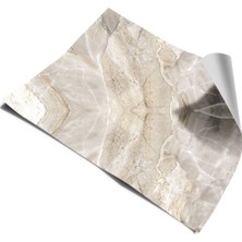 Mutfak Tezgah Üstü Kendinden Yapışkanlı Folyo Kaplama Mermer Desen 70 cm  x 100 cm