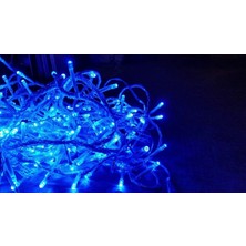 YPS-100M Mavi Işık Yılbaşı Süsü 10 mt 100 Ledli 220 Volt