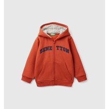 United Colors Of Benetton Erkek Çocuk Kapüşonlu Sweatshirt 503E