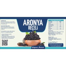 Aronya Aronya Reçeli - 🌟 %100 doğal - Net: 640 g