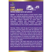Maxiliv Pure Collagen – Hidrolize Kollajen, İnulin ve C Vitamini İçeren Sporcu Gıdası – 30 Servis / 378 g
