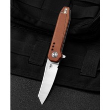 Bestech Syntax Natural Micarta Sap: 2,84'' 14C28N Çakı BG40E