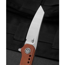 Bestech Syntax Natural Micarta Sap: 2,84'' 14C28N Çakı BG40E