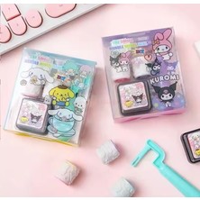 Sanrio Karakterleri Kuromi  ve  Arkadaşları Little Twins Star Damga Mühür