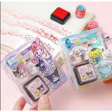 Sanrio Karakterleri Kuromi  ve  Arkadaşları Little Twins Star Damga Mühür