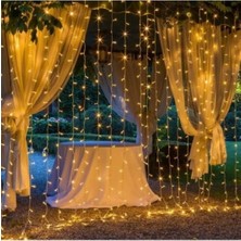 YPS-111G 512 Ledli 2x2 M Perde Led/32 Led*16 SAÇAK/IP65 Dış Mekan Fişli