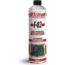 Jet Clean F-02 600 ml Flux Anakart Temizleme Sprey