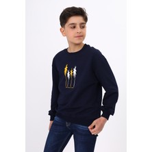 Toontoy Erkek Çocuk Baskılı Sweatshirt
