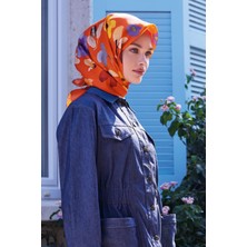 32 Belli Twill Ipek Eşarp 4033D