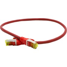 Dıgıtus CAT6A S-Ftp Patch Cord 0,50 mt Red (10'lu Paket)