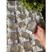 Kutuda Hediyelik Midye Mum Istiridye Mum Incili Mum Nişan Söz Nikah Hediyeliği