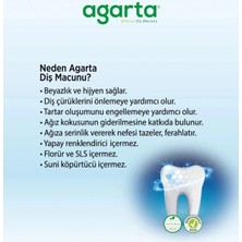 Agarta Doğal Diş Macunları(Bitki Özlü 100 ml + Karbon 100 ml)