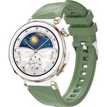 Lyon Tech Huawei Watch Gt5 Pro 42MM Zore KRD-129 Silikon Kordon Strap Kayış