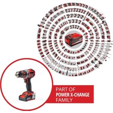 Einhell Tp-Cd 18/50 Li i Bl Kömürsüz Akülü Darbeli Matkap - 18V 2AH Çift Akülü Set