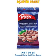 Paşa Kuruyemiş Kavrulmuş Tuzlu Yer Fıstığı 30 gr x 24 Adet