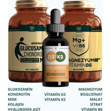 Tbt Üçlü Ek Güç Paketi: Eklem  Sağlığı, Magnezyum Desteği ve D Vitamini ile Kapsamlı Vücut Bakımı