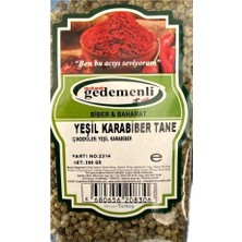 Gedemenli Yeşil Karabiber Tane 200 gr