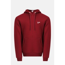 Kapüşonlu Regular Fit Next Unisex Sweatshirt Bordo