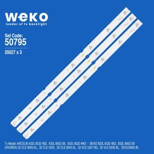 Weko WKSET-5795 35027X3 SAMSUNG_2015ARC320_3228 ART07_REV1.0_150725 3 Adet LED Bar Orjınal