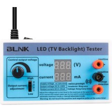 Blink LED Tv Backlıght Voltaj-Amper Ölçer Output 0-230V Sesli Test Cihazı