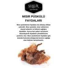 Mısır Püskülü,corn Silk, Detoks Çayı, Form Çayı 50GR