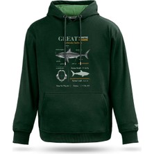 Anatomy Great White Kapşonlu Sweatshirt