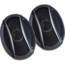 Leone HR-6935TW 1250 Watt 6x9 Kapaklı Oval Hoparlör (Çiftli Takım Fiyat)