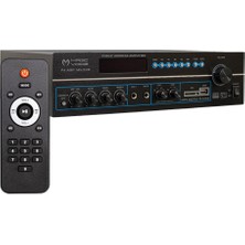 Magicvoice  MV-530 120 Watt Usb/sd/uk Bluetooh 2 Mik Girişli 2 Bölgeli Hat Trafolu Anfi