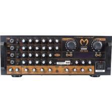 Magicvoice  MV-1232 2*80W Usb/sd Bt Uk-Balans 4 Mik Giriş-4 Hop Çıkışlı Stereo Trafosuz Mıxer Küp Anfi