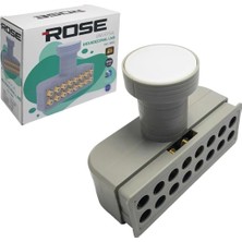 Rose RLE-1600 Universal Hexademical 16 Çıkışlı 0.1 Db Full Hd 4K Lnb