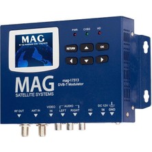 Mag MG-17313 LCD Ekranlı Hd-Rf Converter Full Hd Dvb-T Encoder Modulator (Dvb-T/av/hdmı)