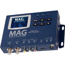 Mag MG-17313 LCD Ekranlı Hd-Rf Converter Full Hd Dvb-T Encoder Modulator (Dvb-T/av/hdmı)