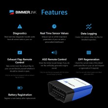 Soylu Elektronik Bmw Uyumlu Arıza Tespit Cihazı Vlinker Bm+ V2.2 Bt4.0 Bimmercode Ios Android Windows