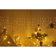 YPS-120 192 Ledli 2x1 M 60/80/100CM 24'lü Saçak/fişli Ip/44 Gün Işığı