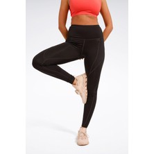 Reebok WOR PP HIGH RISE TIGHT Siyah Kadın Tayt